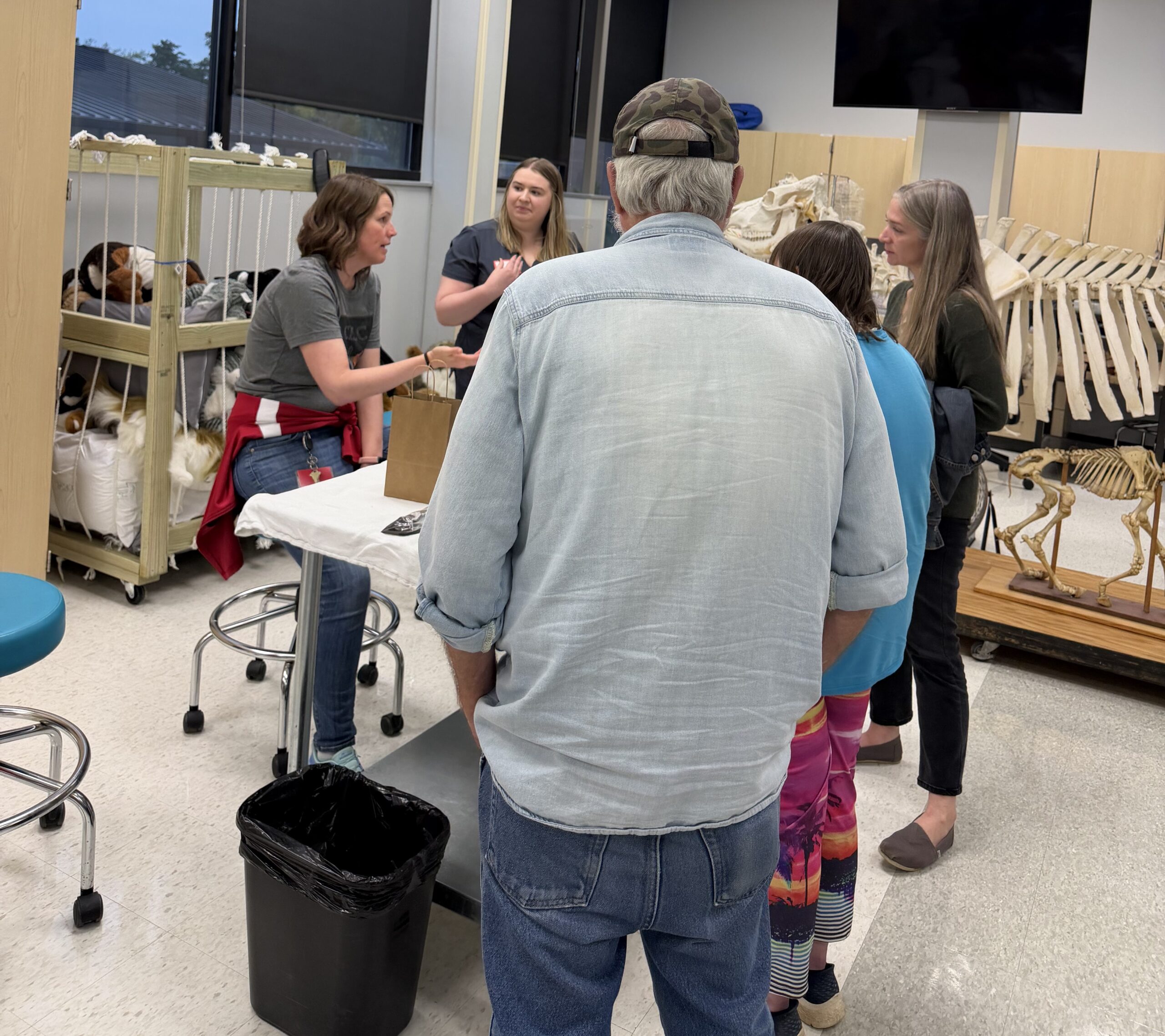 Dr. Nichelason teaches clients about  pet ear cleaning; Care Made Easy September 2026